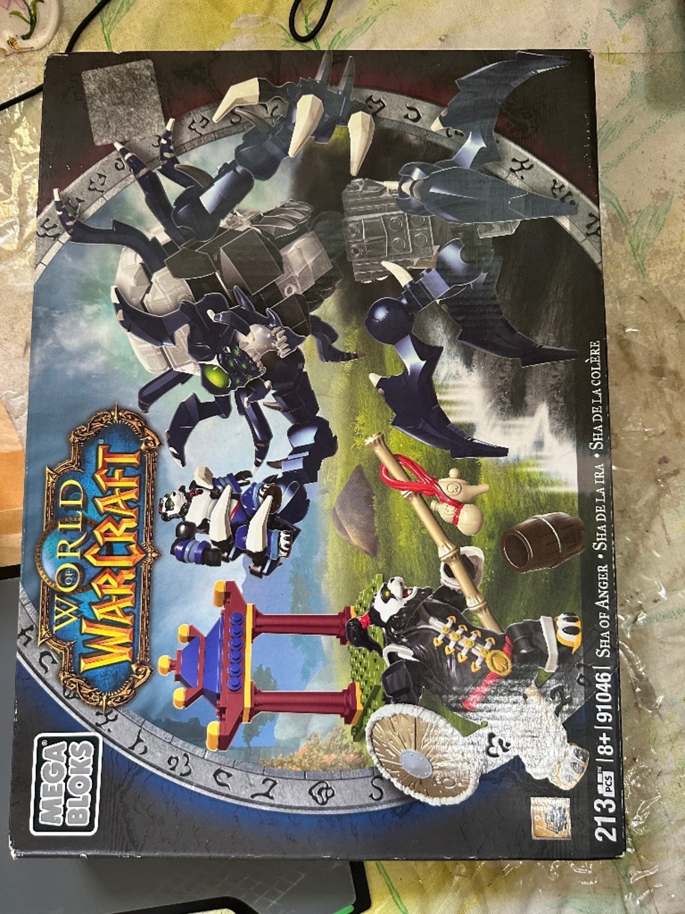 Mega Bloks World of Warcraft Sha of Anger 213 Piece Building Set New Sealed
